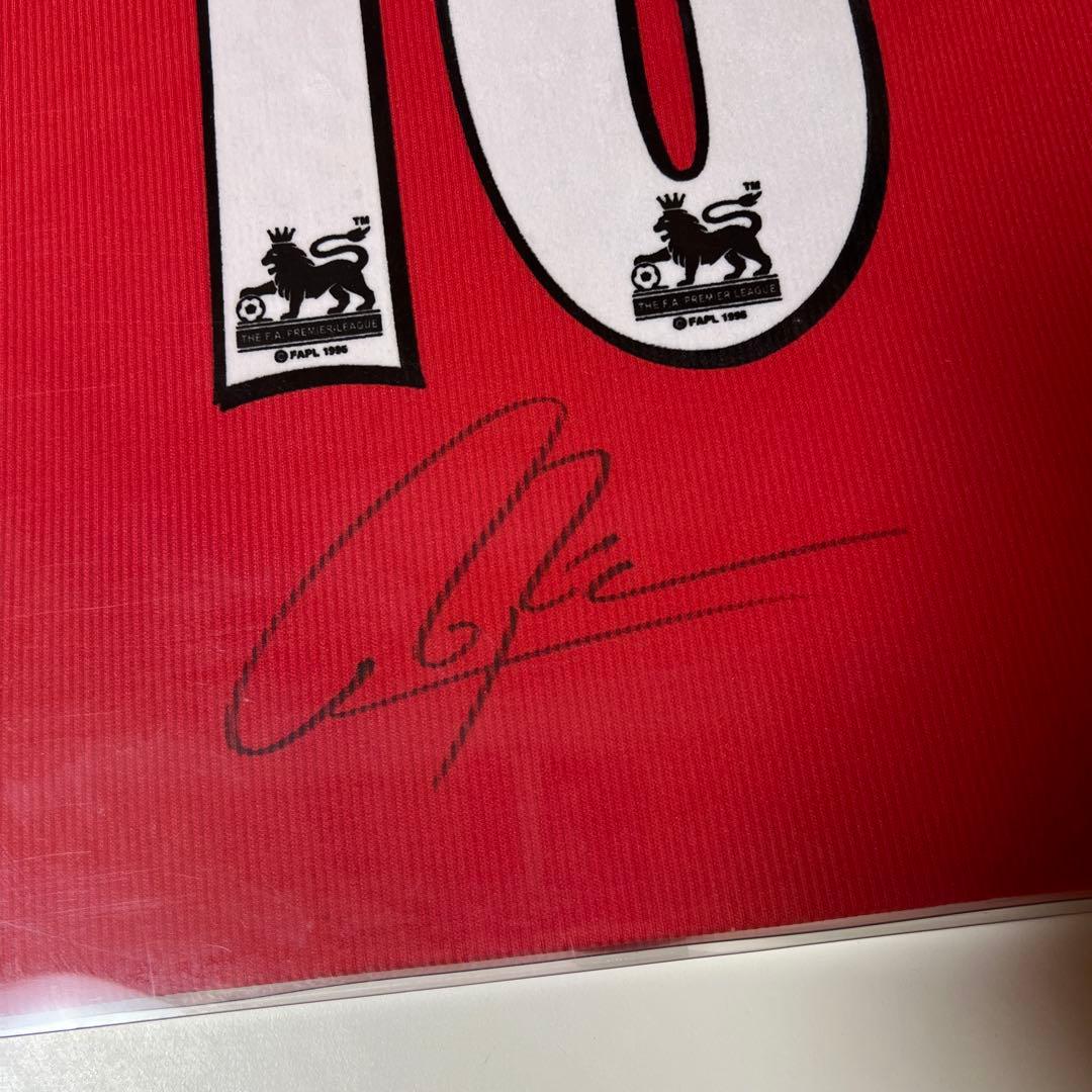 ※値下不可　ロイ・キーン　サイン入りユニフォーム　マンチェスターU