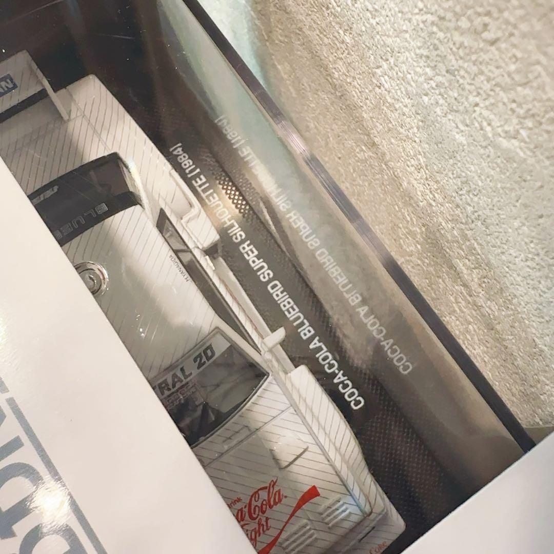 新品未開封　トミーテック エブロ ニッサン コカコーラ ブルーバード シルエット