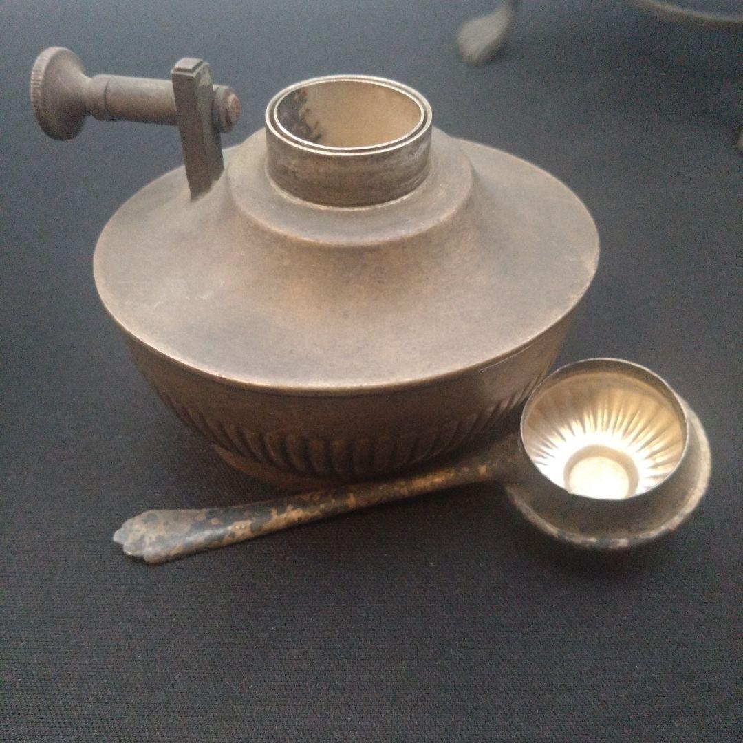 アンティーク　スピリットケトル