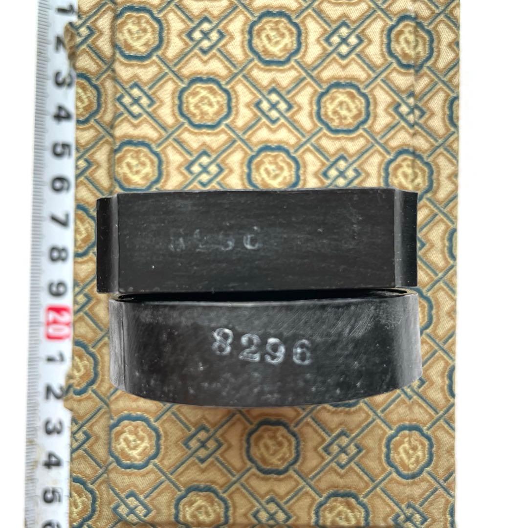 書道具　中国古墨　曹素功蕘千氏 三十周年　記念墨　82年製　未使用　 2枚85g