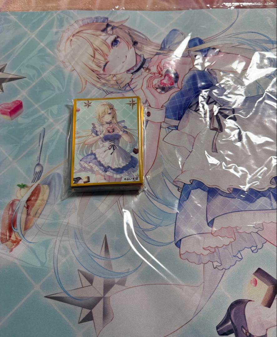 藍沢エマ カードスリーブ&プレイマットセットぶいすぽっ！ 遠坂あさぎ 【1】