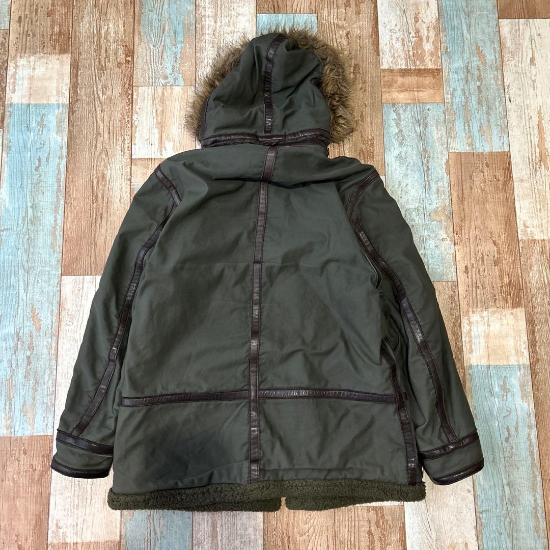 AVIREX B-7 モッズコート ジャケット ファー付き フライトジャケット