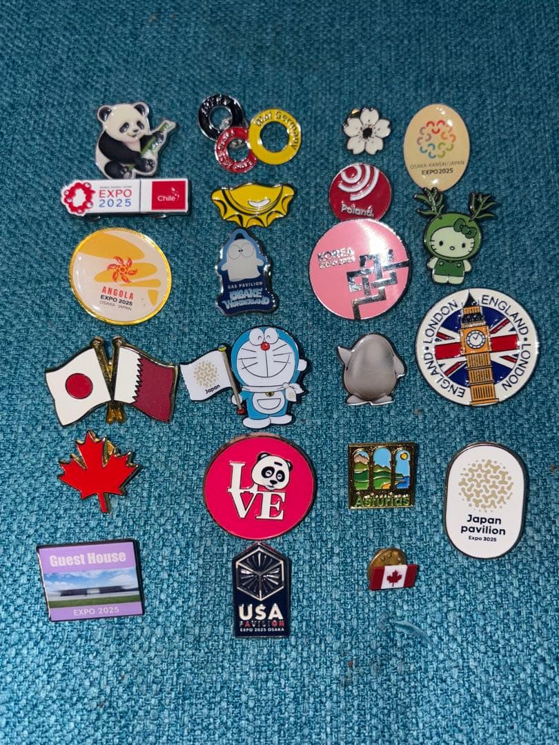 大阪関西万博2025 ピンバッチ　まとめ売り expo2025 バッジ