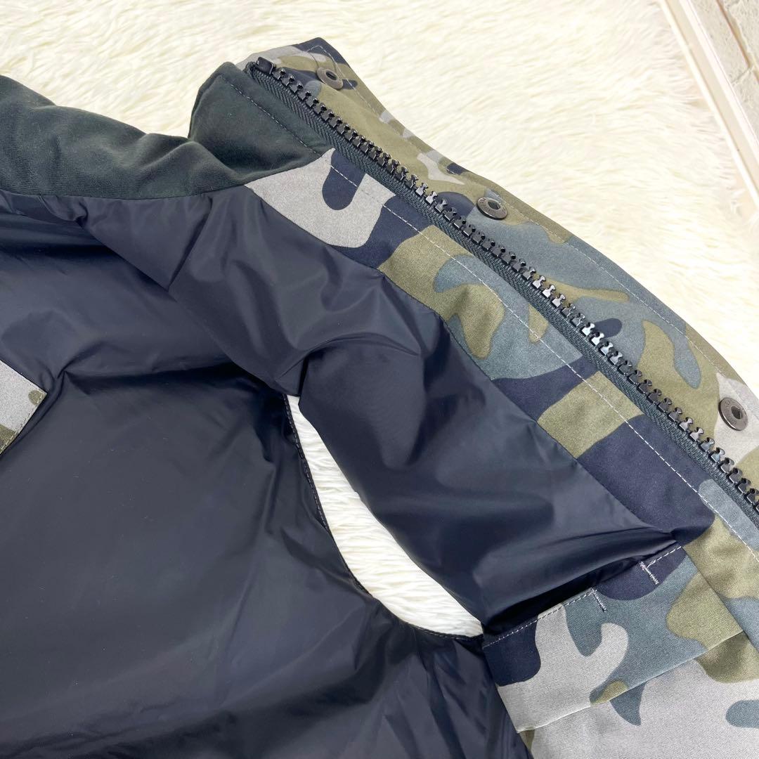 【激レア/美品】カナダグース ギャルソンベスト カモ柄 ミリタリー 迷彩 S