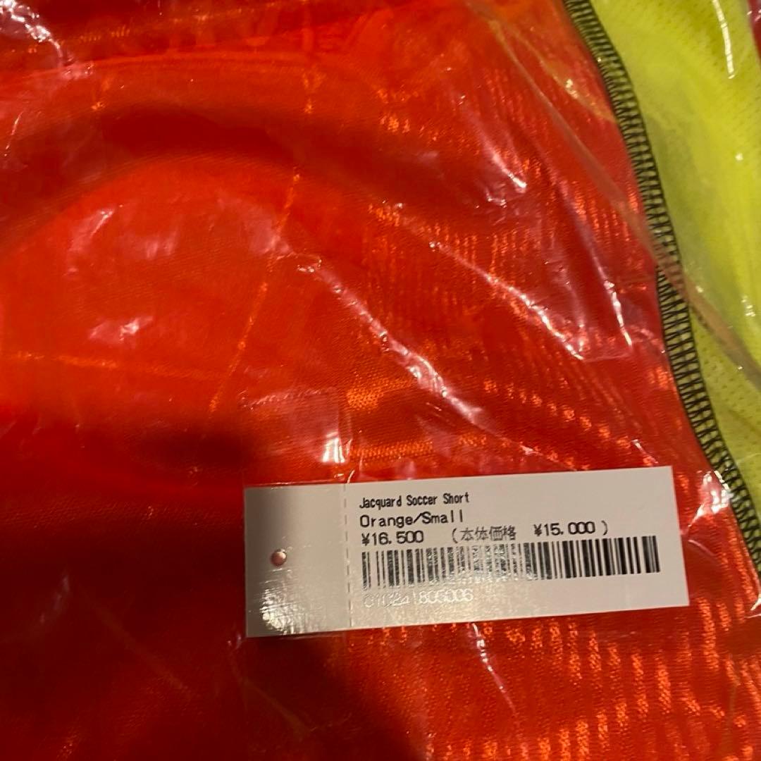 ウェア Supreme Jacquard Soccer Short \"Orange\"
