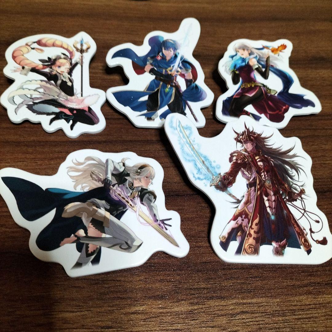 ファイアーエムブレム サイファ　ペーパーダイカット　5点