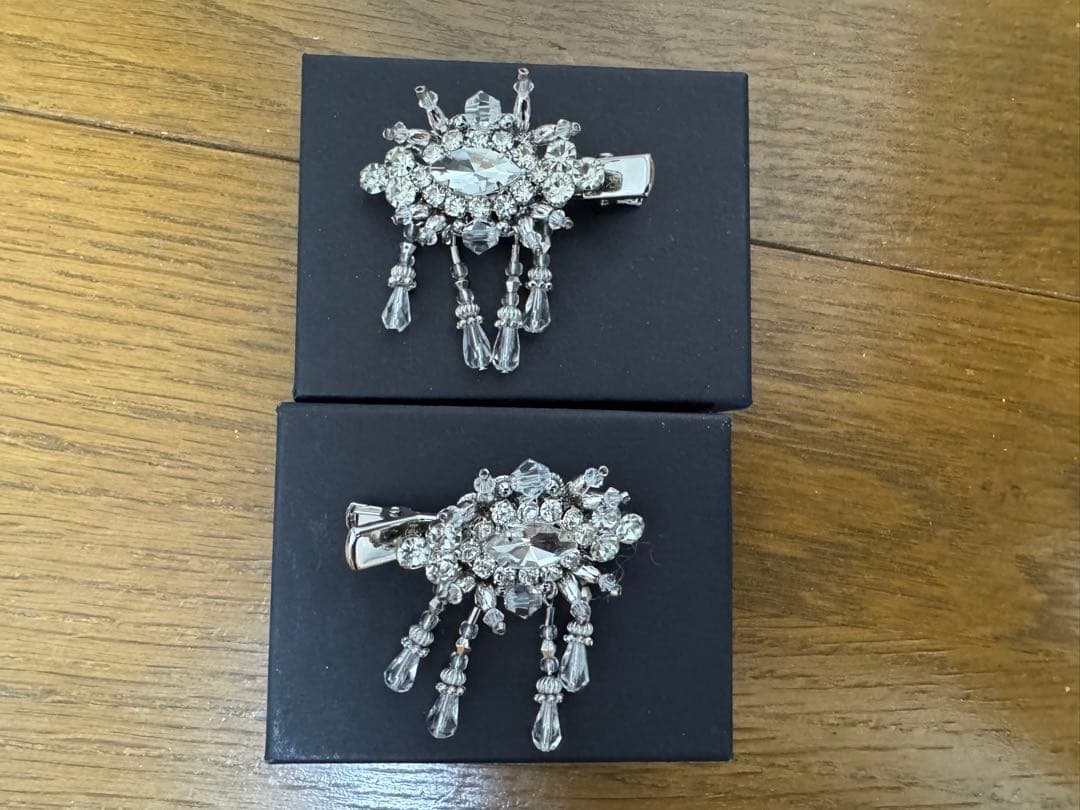 【新品未使用】ヘアクリップ　tanakadaisuke 2個セット