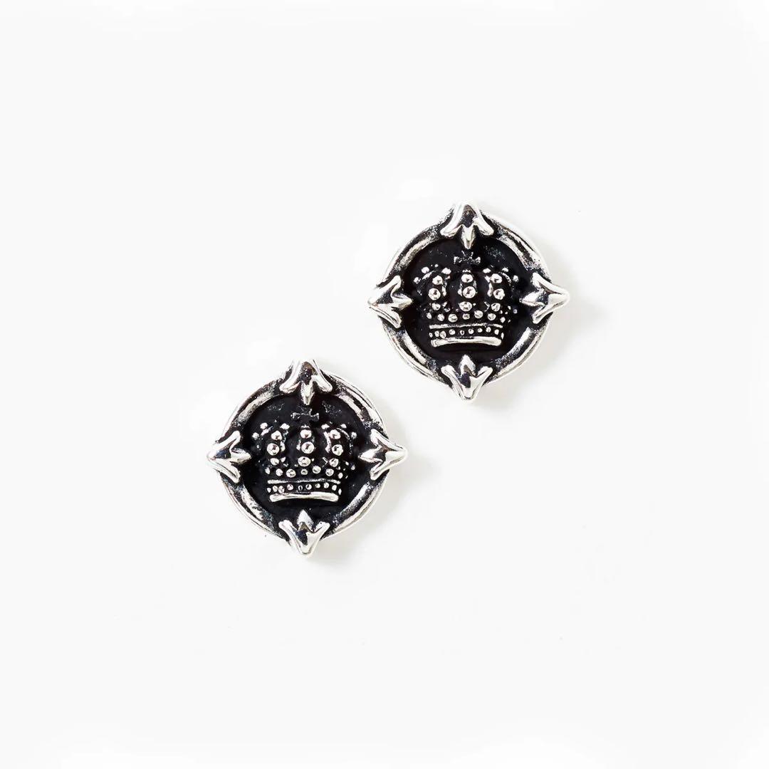 【JUSTIN DAVIS】 CROWN STUD ピアス