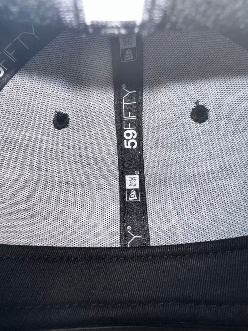 Supreme 59FIFTY ブラックキャップ 7 1/2
