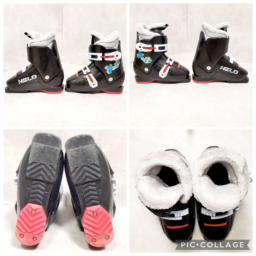 【スキー4点セット】Pure Conscious 130cm HELD 20cm