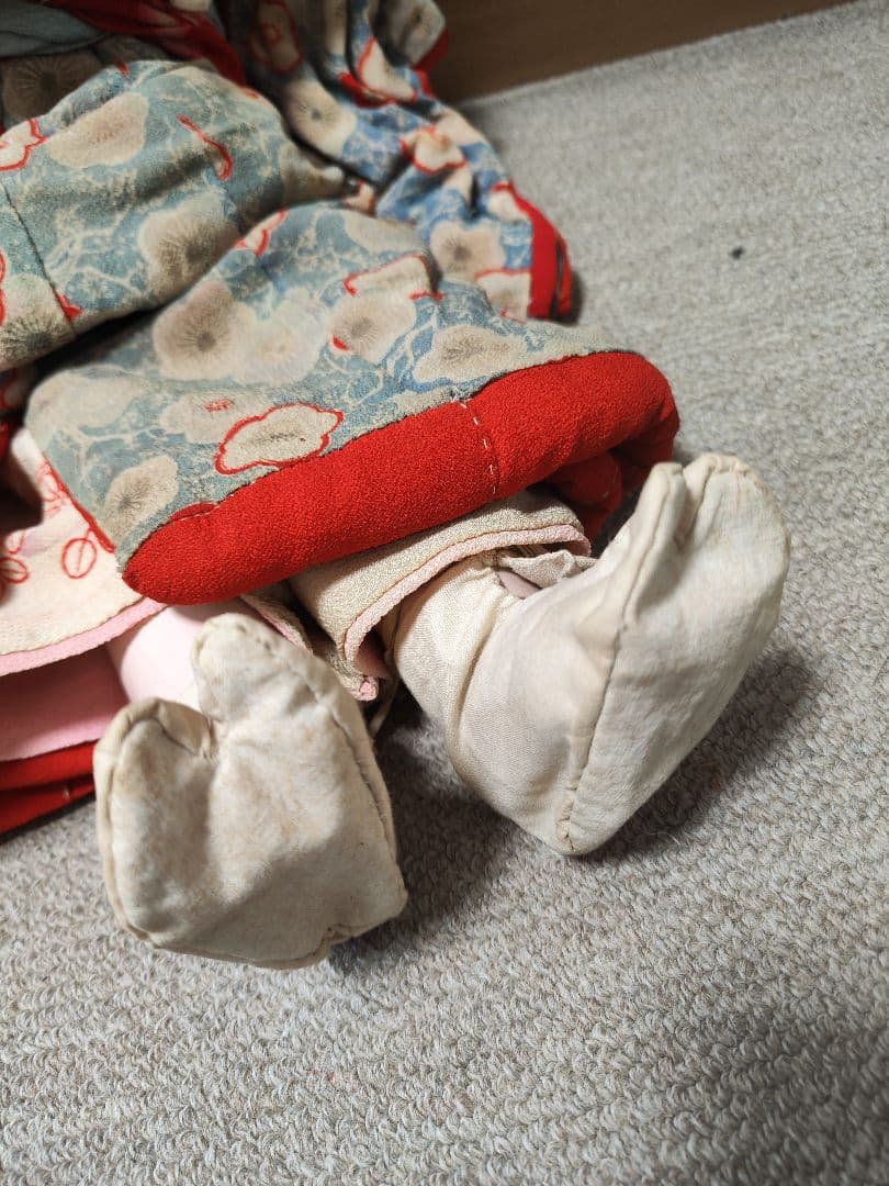 市松人形　抱き人形　60cm　アンティーク