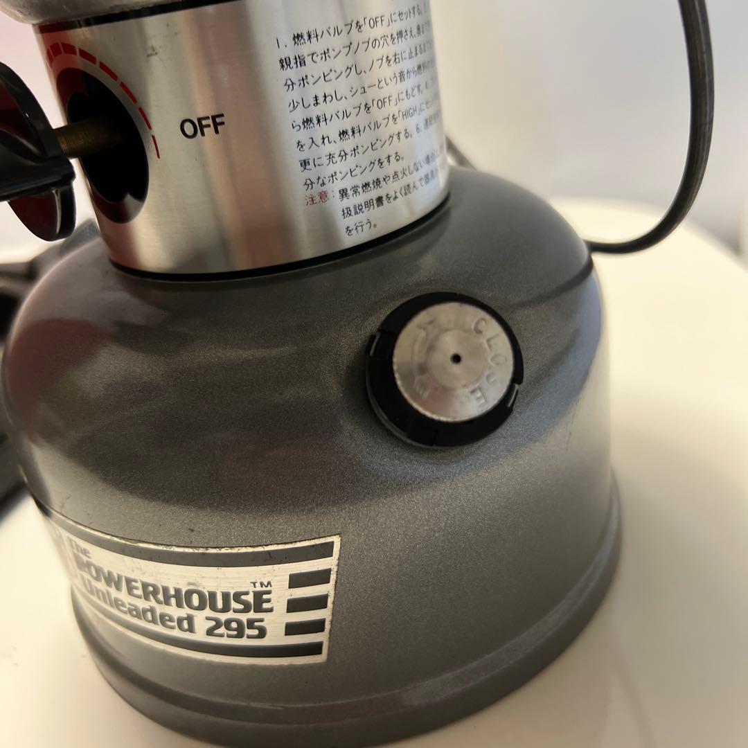 コールマン　ガソリンランタン295　アンレデッドモデル