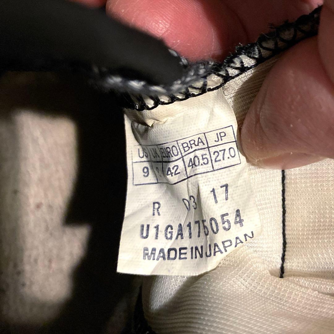 【未使用品】Mizuno クロノオニキス 27.0 ブラック/オレンジ