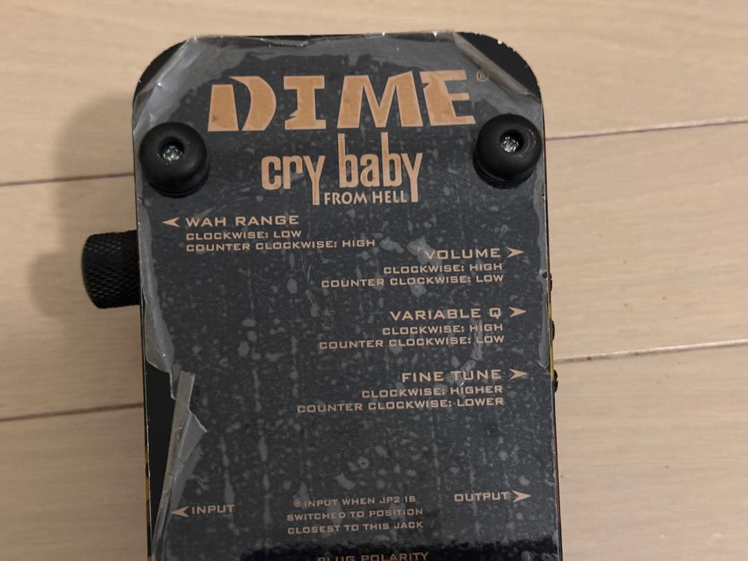 ギター Jim Dunlop DB-01 DIME Crybaby From Hell