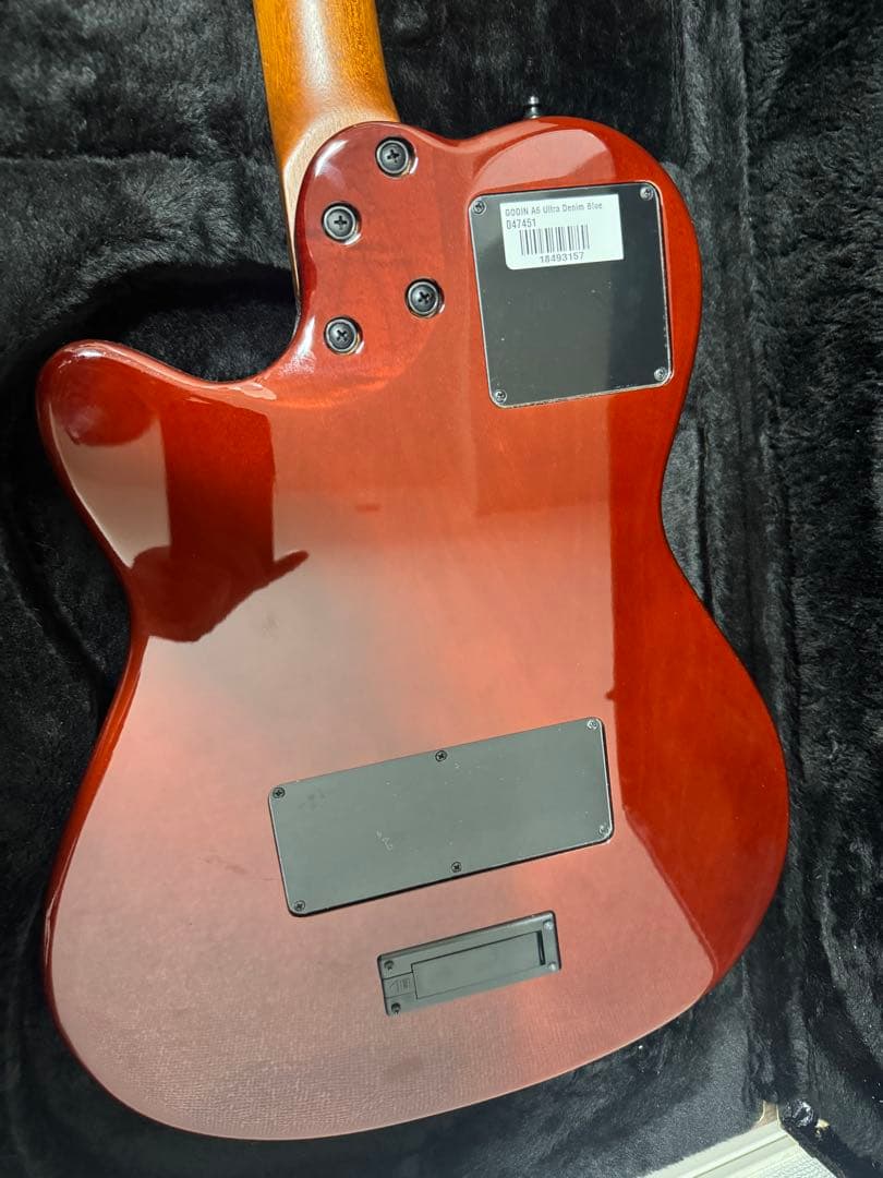 P*)様 Godin (ゴダン) A6 ULTRA Denim Blue Fla