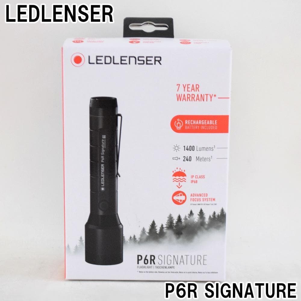 新品 LEDLENSER フラッシュライト P6R SIGNATURE 懐中電灯