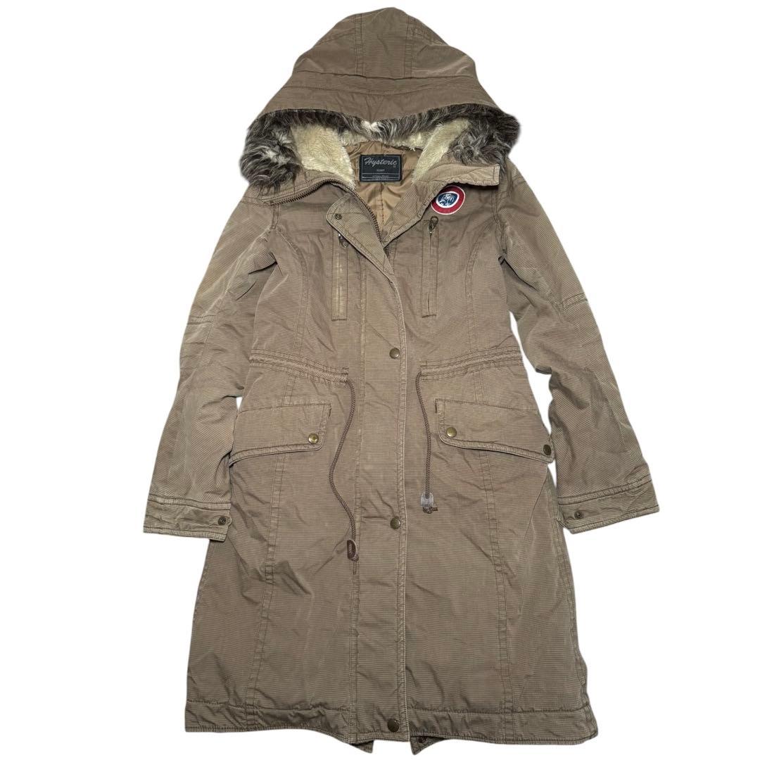 初期 hysteric glamour モッズコート ダウン 平成 ファー