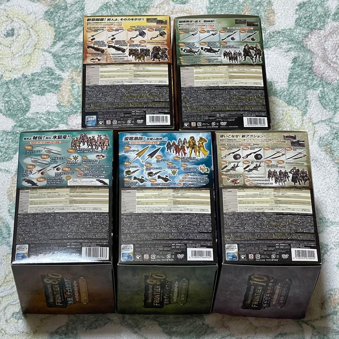 モンスターハンター　フロンティア　ガイド娘　コンプリートセット　未開封