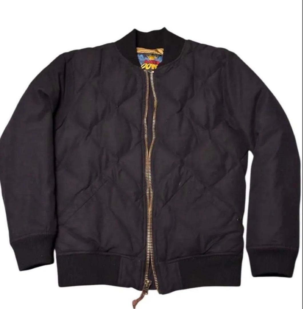 エディバウアー復刻　スカイライナー　キルティング　ダウンジャケット　ブラック