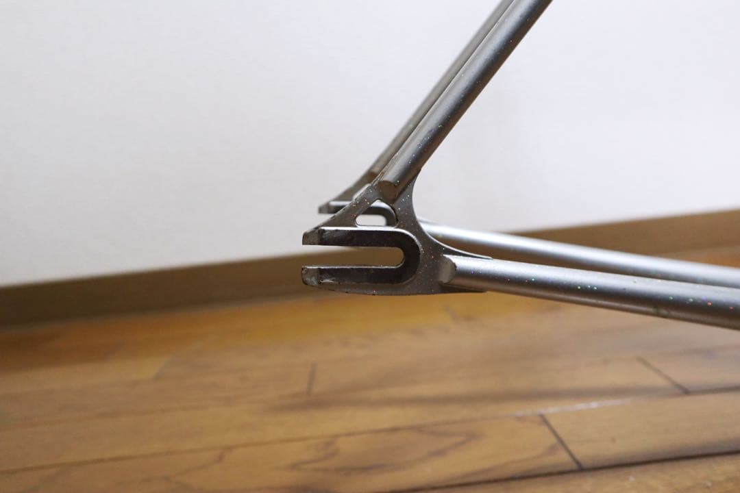 PELOTON プロトン　シルバー ラメ　ピストフレーム