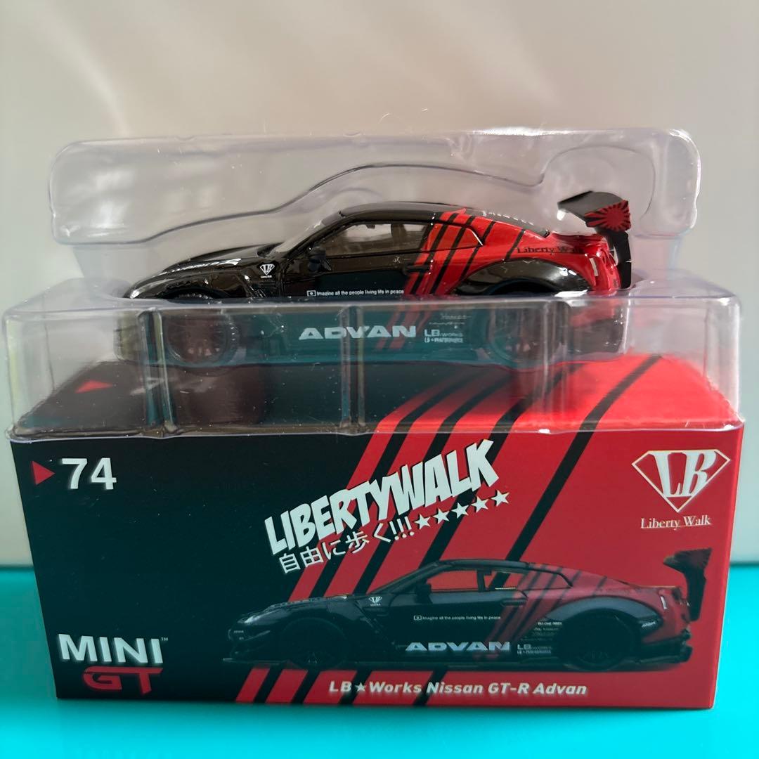 MINIGT GT-R ADVAN LBWK 限定品