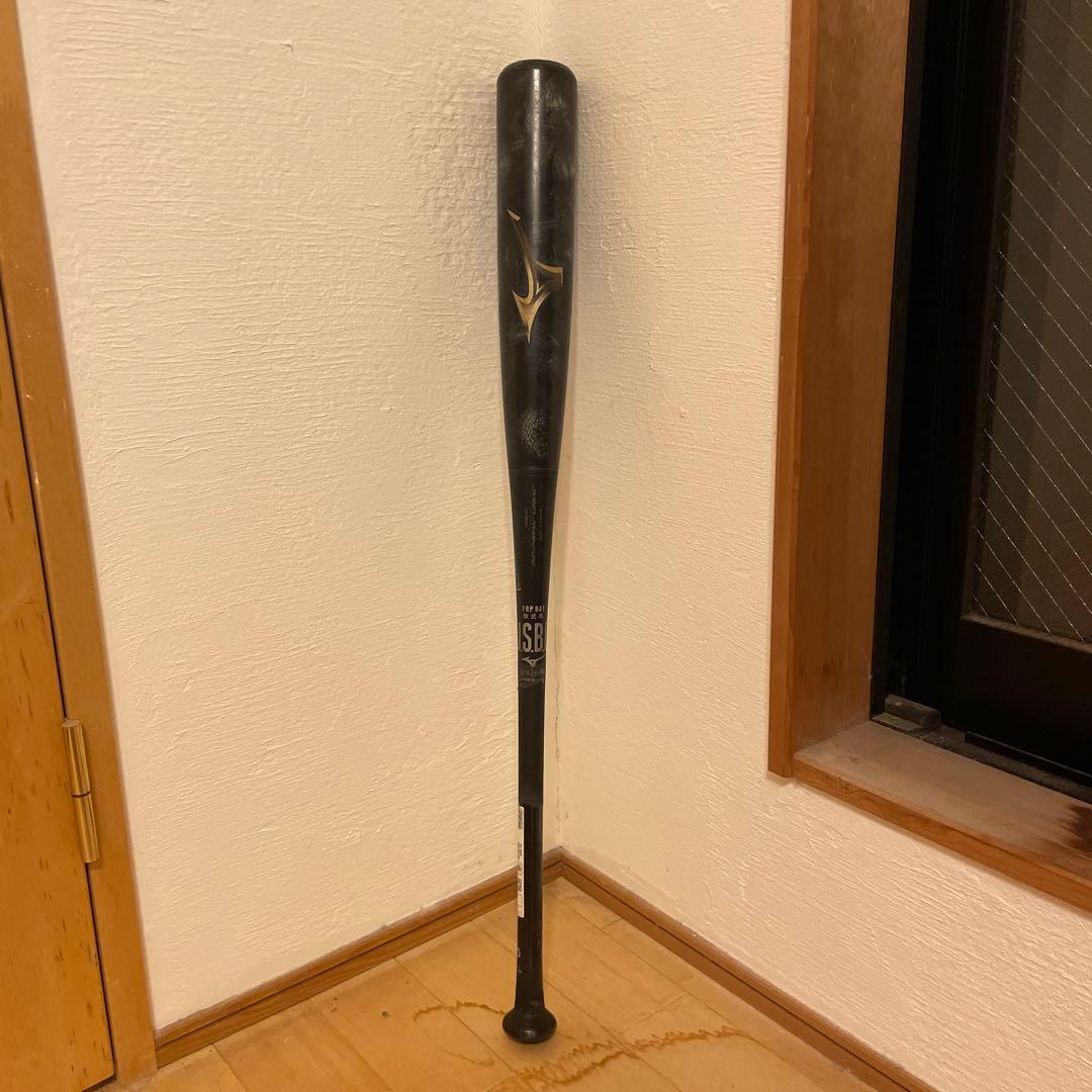 ミズノ 軟式バット S.B. ブラック