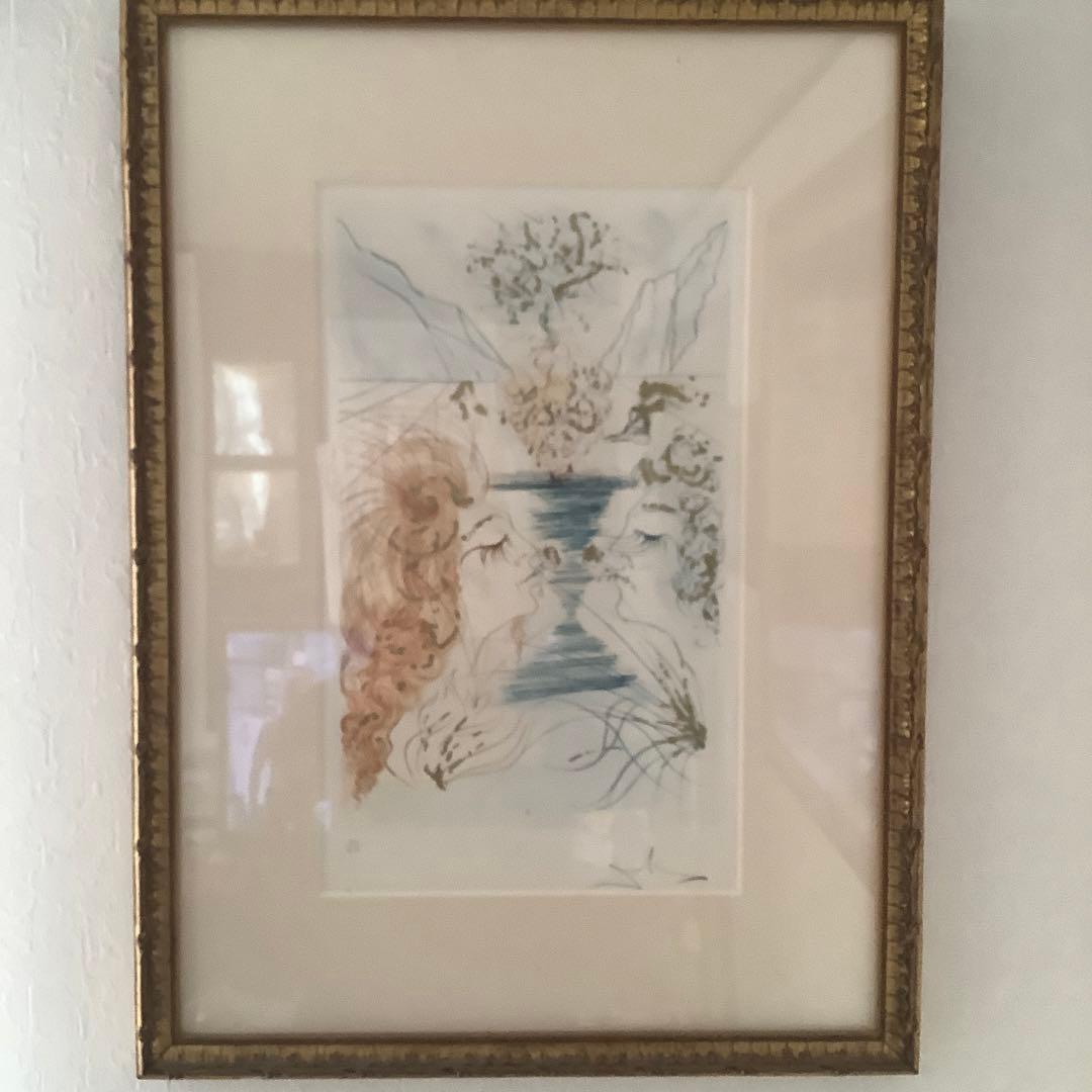 サルバドール・ダリ【至上の愛ーソロモンの歌より】銅版画、他