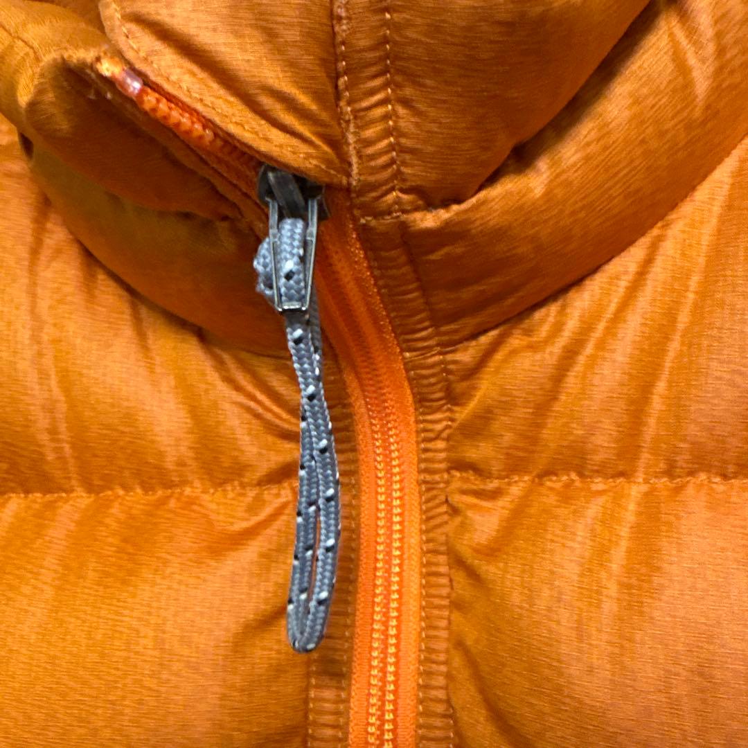 Patagonia ダウンジャケット 古着 オレンジ