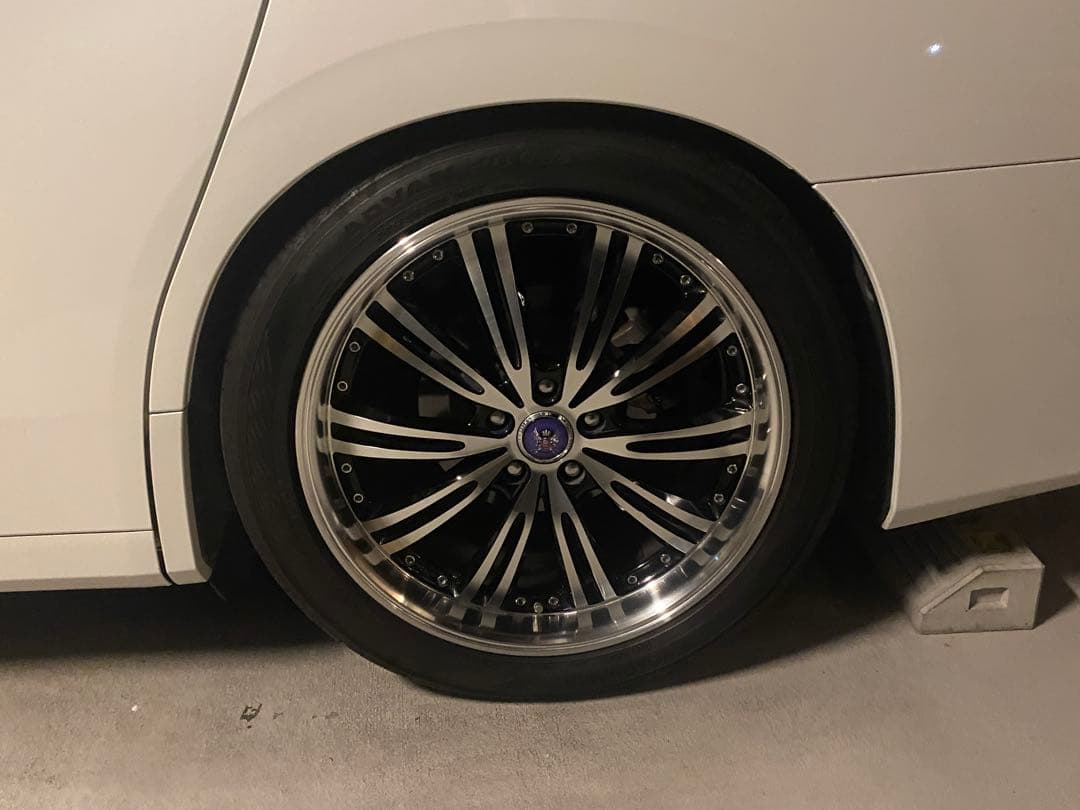 1*6様 美品キョウホウシュタイナーWX5 20インチ＋アドバンdBタイヤホイー