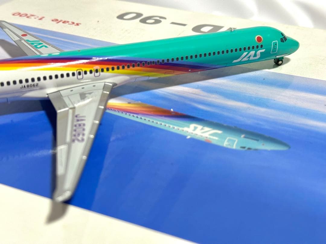JALUX 1/200 JAS MD-90 4号機 ダイキャストモデル