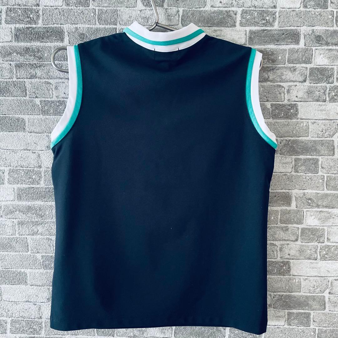 新品 アルチビオ レディース ノースリーブ ポロシャツ サイズ40 L ゴルフ