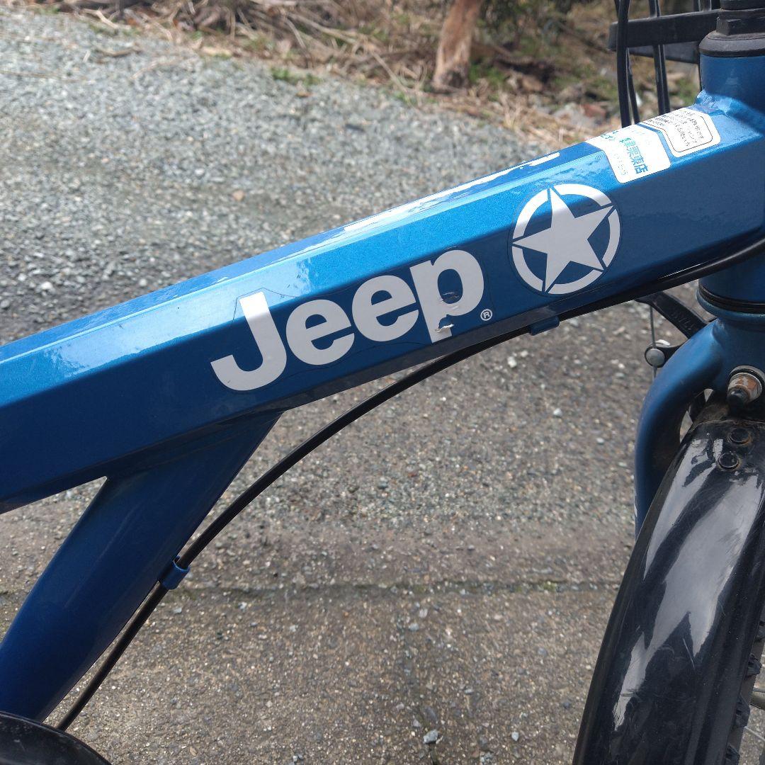 Jeep 子供用自転車 18インチ 青