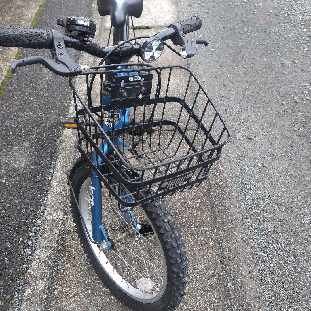 Jeep 子供用自転車 18インチ 青