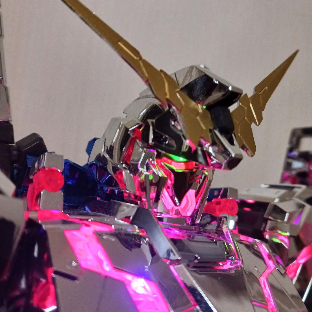 1/60 PG ユニコーン ガンダム LED付き メッキ ガンプラ プラモデル