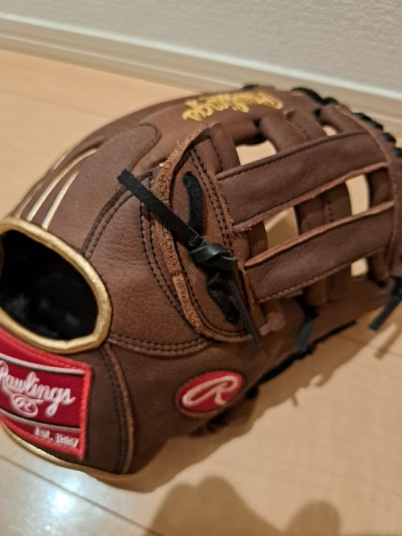 【yaaa】Rawlings 軟式グローブ ブラウン