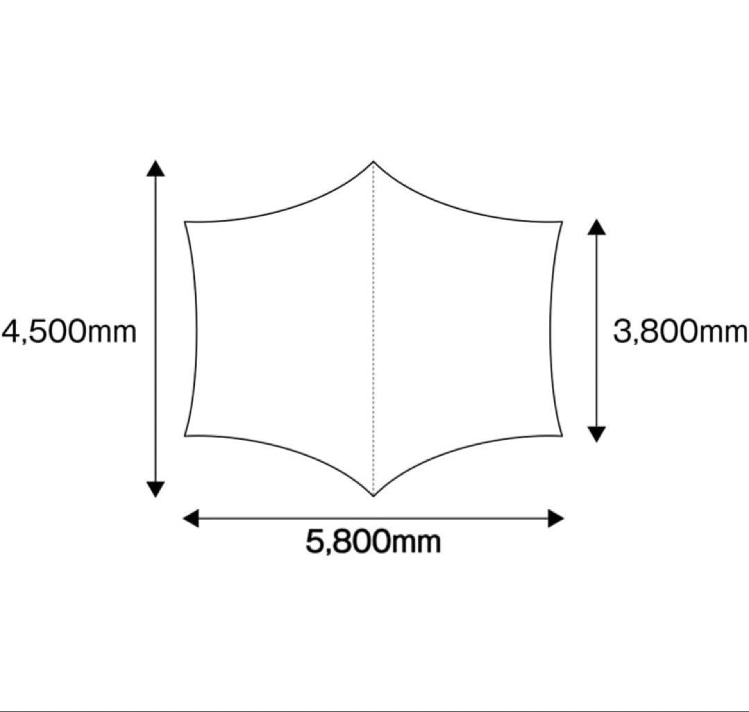 テンマクデザイン焚き火タープコネクトヘキサEKAL