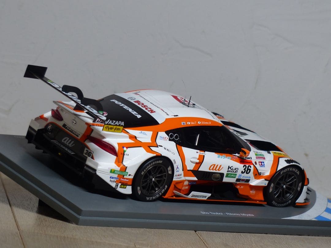 スパークモデル spark 1/18 au tom's gr supra '23