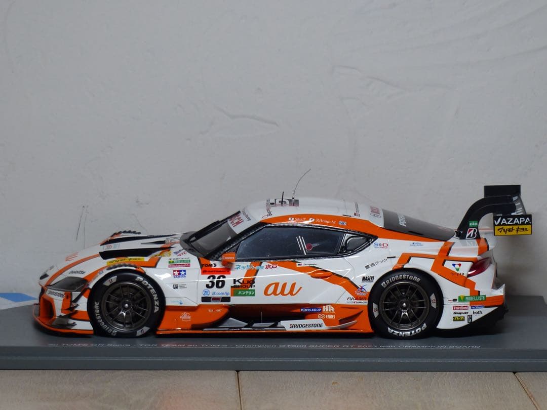 スパークモデル spark 1/18 au tom's gr supra '23
