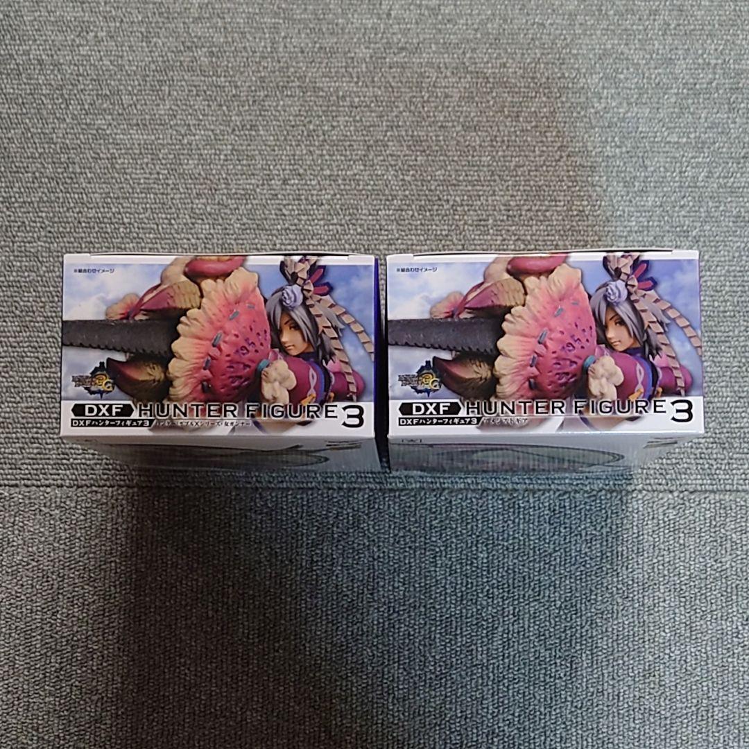 【新品未開封】モンスターハンター ハンター＆女ガンナー フィギュア ４種セット
