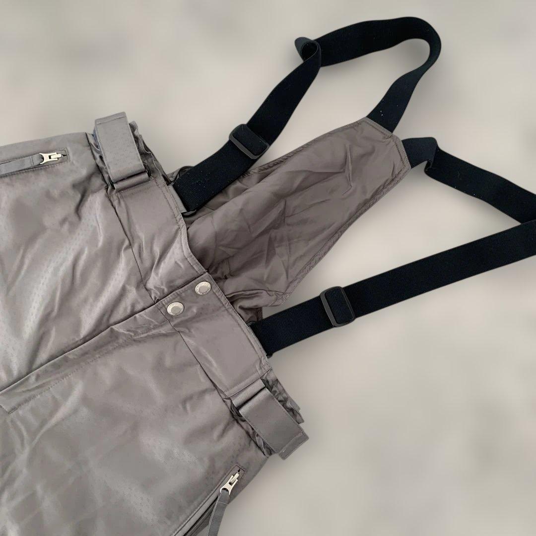 DESCENTE スキーウェア　セットアップ　上下　イエロー　グレー　XL