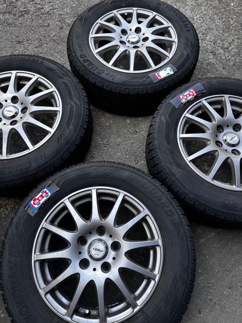 S*・様 ヨコハマアイスガード　スタッドレス　15インチ　タイヤホイールセット