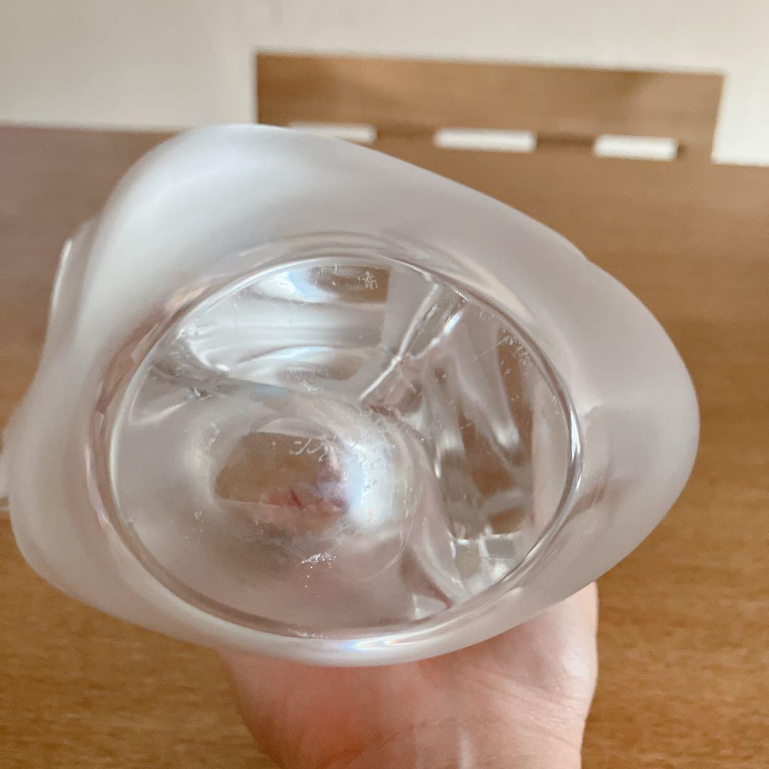 ざっきー　ラリック　花瓶　フラーベース　ハト　鳥　箱付き　シルヴィー