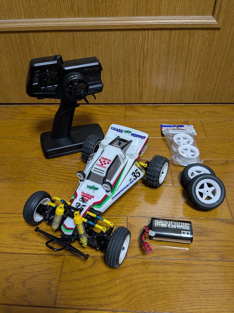 タミヤ　タムテックギアグラスホッパーミニ　　リフェバッテリー付