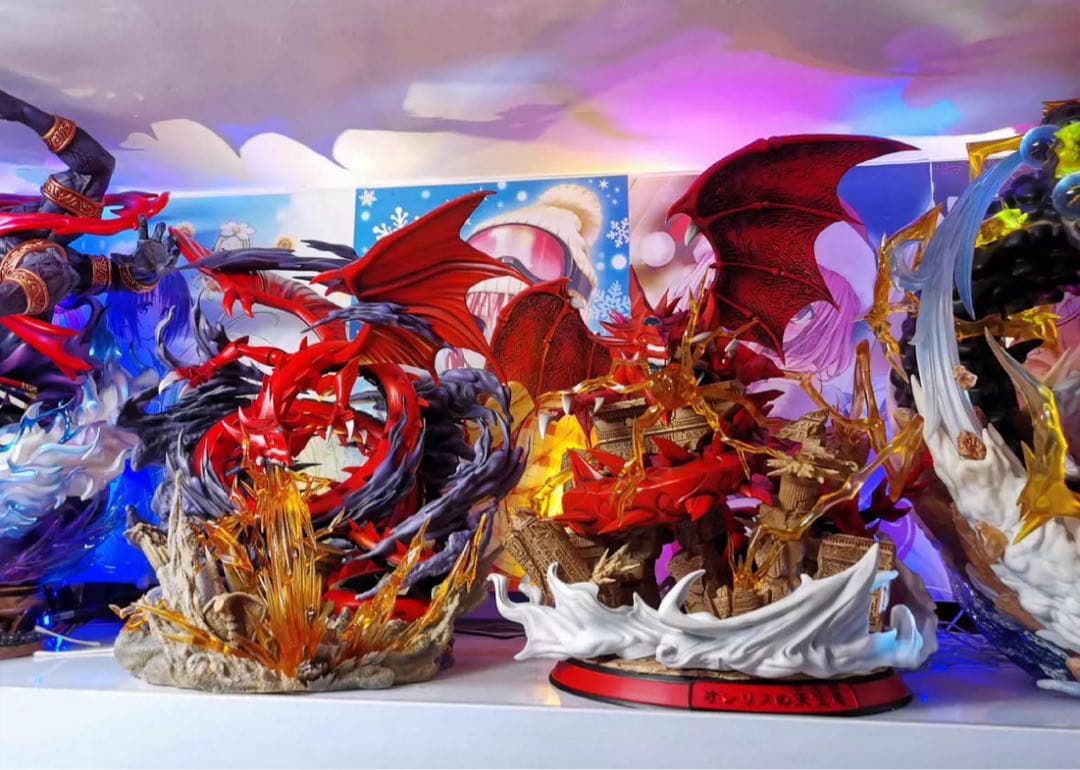 遊戯王 オシリスの天空竜 ガレージキット ガレキ スタチュー ②