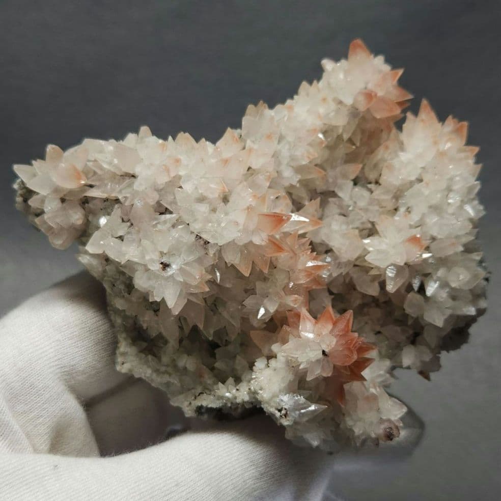 高品質✨フラワー状 カルサイト クラスター