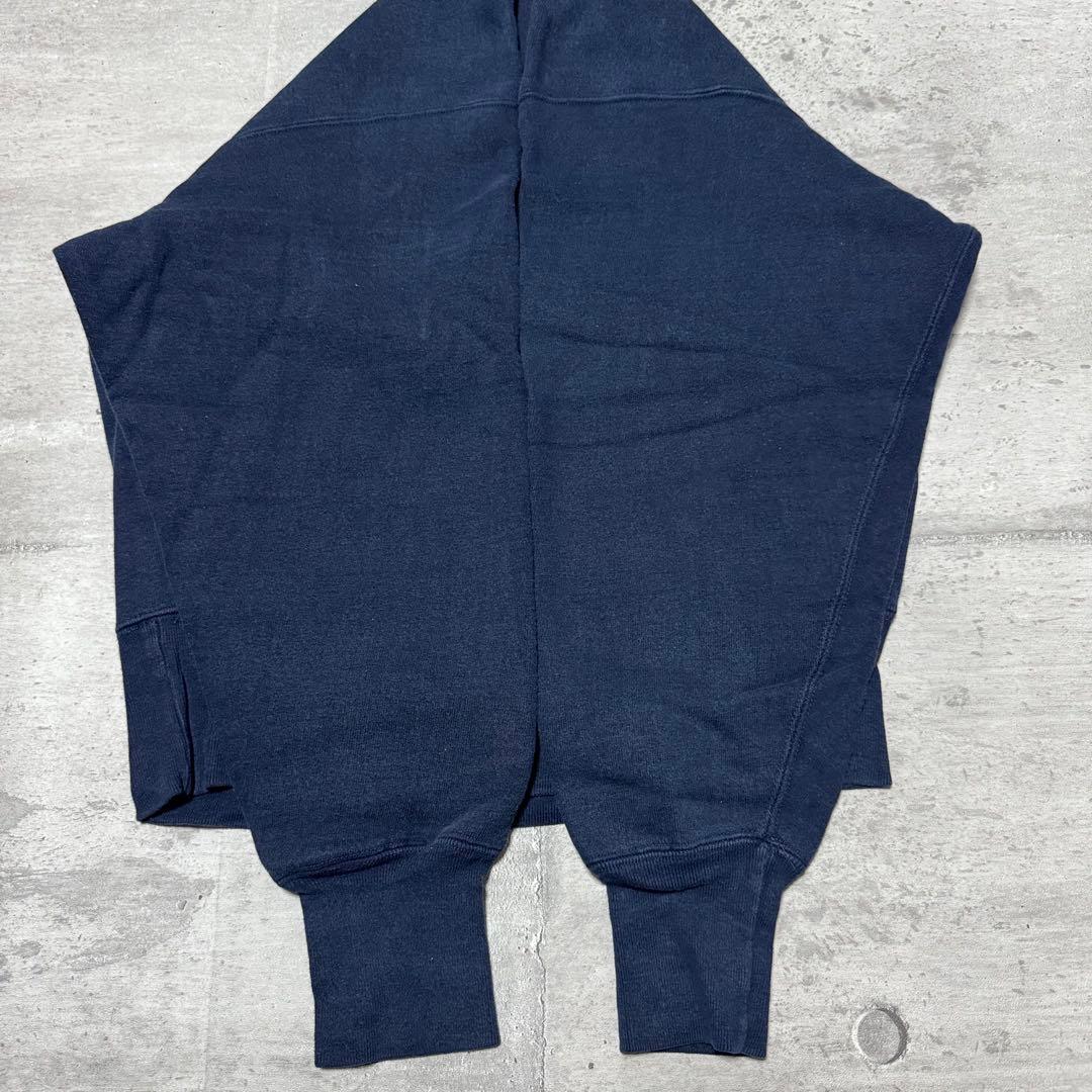 80s USA製 champion リバースウィーブ ネイビー トリコタグ 企業