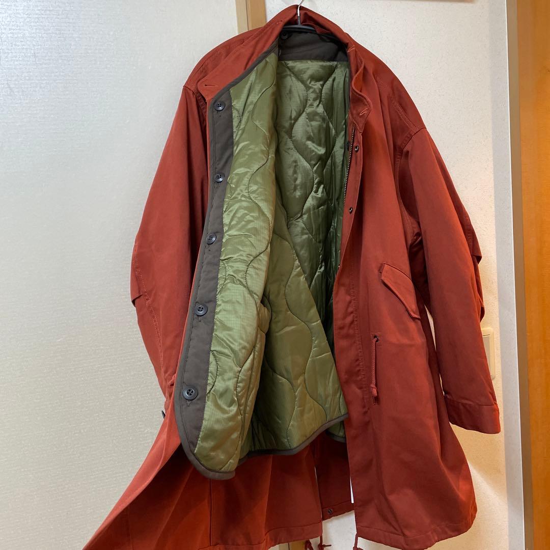 ADAM ET ROPE レンガ色 モッズコート