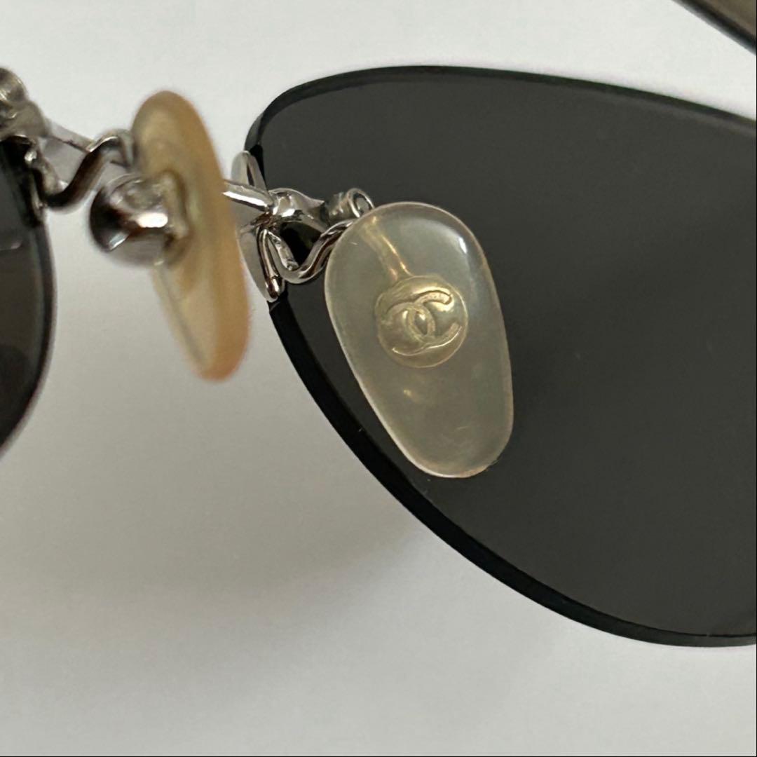⭐️24時間タイムセール⭐️CHANEL シルバー サングラス 4003 シャネル
