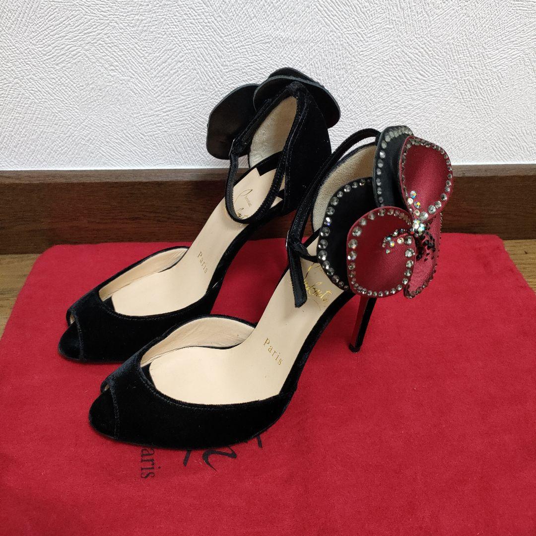 美品　Christian Louboutin サンダル　ハイヒール　35 1/2