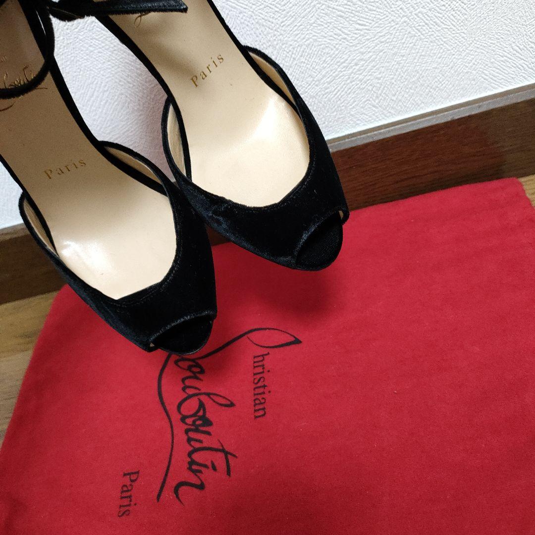 美品　Christian Louboutin サンダル　ハイヒール　35 1/2